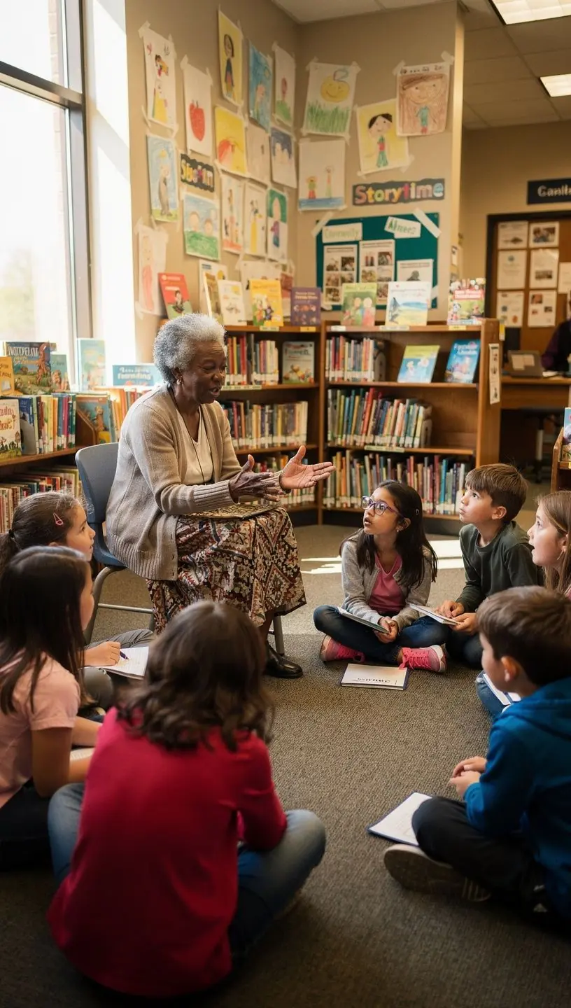 Engaging cultural workshop showcasing storytelling techniques